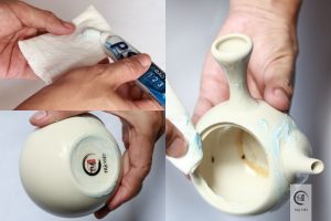 Cách rửa sạch đồ sứ